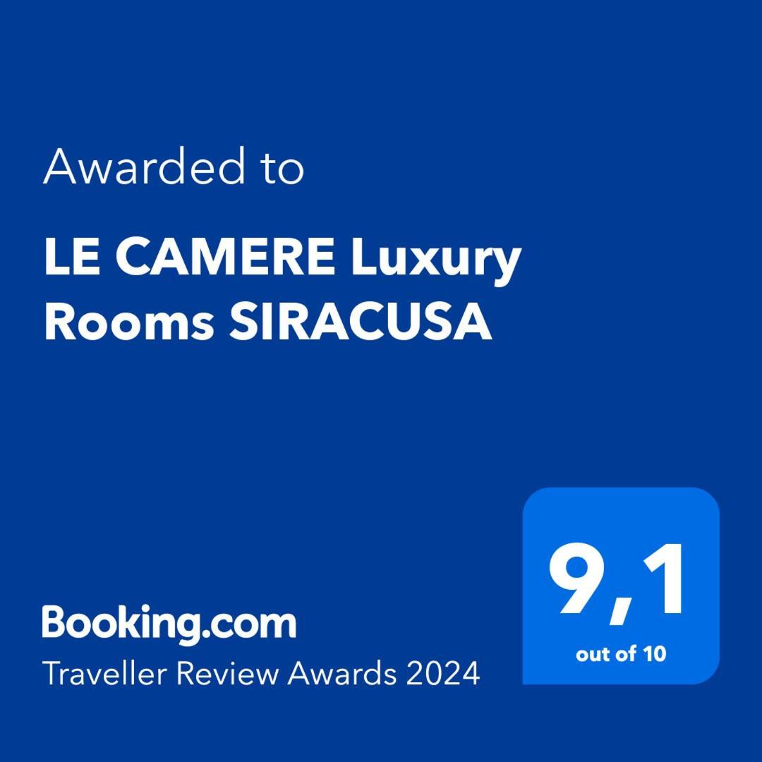 Le Camere Luxury Rooms Siracusa Syracuse Exterior photo